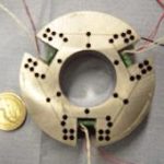 Three lobe squeeze film bearing prototype